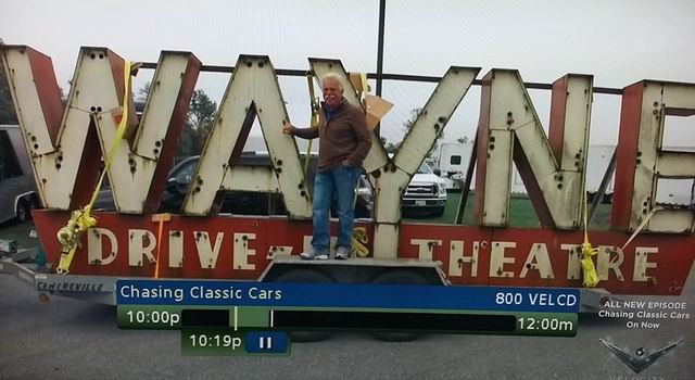 Wayne Drive-In Theatre - Sign From Alex